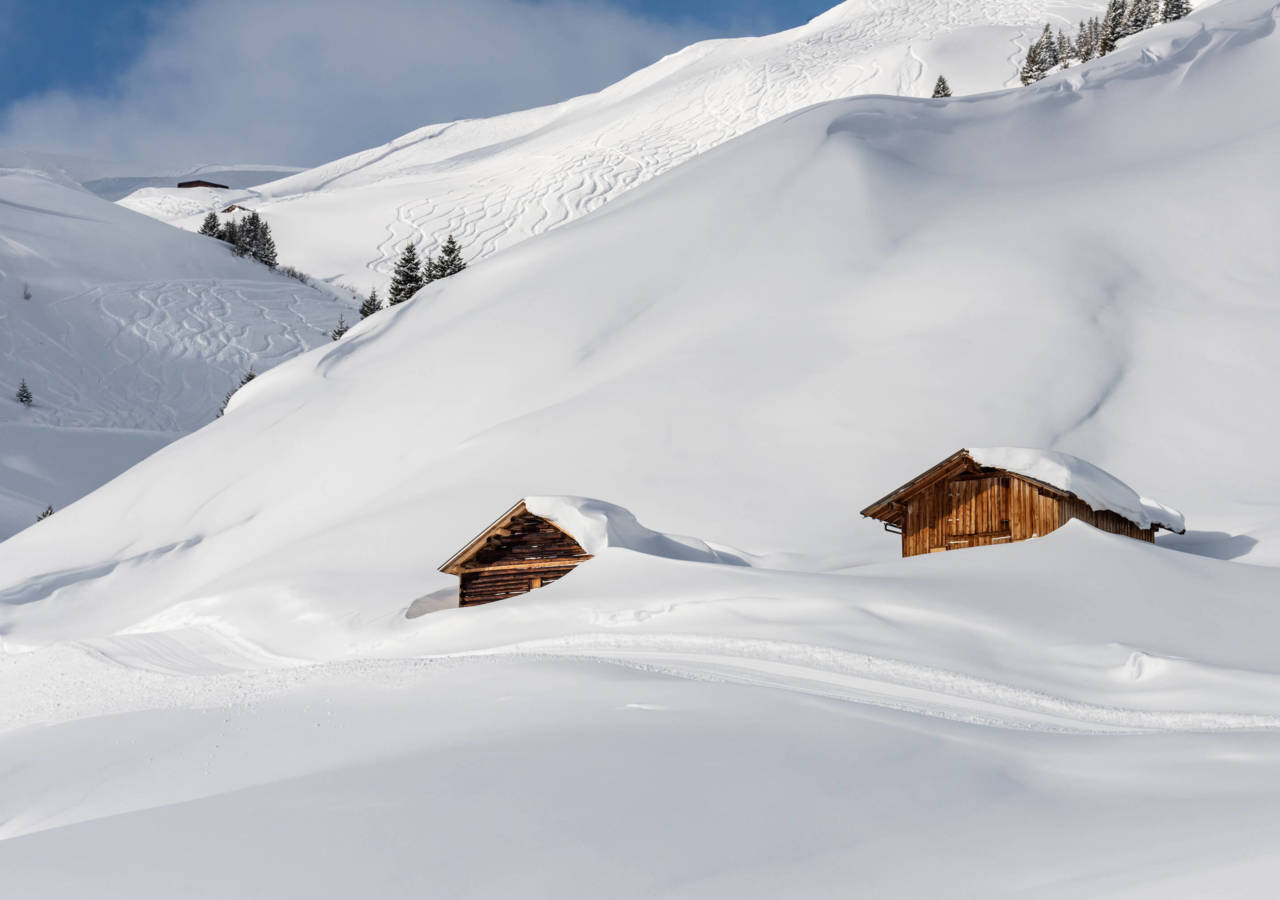 Winter in Wart Schröcken Vorarlberg