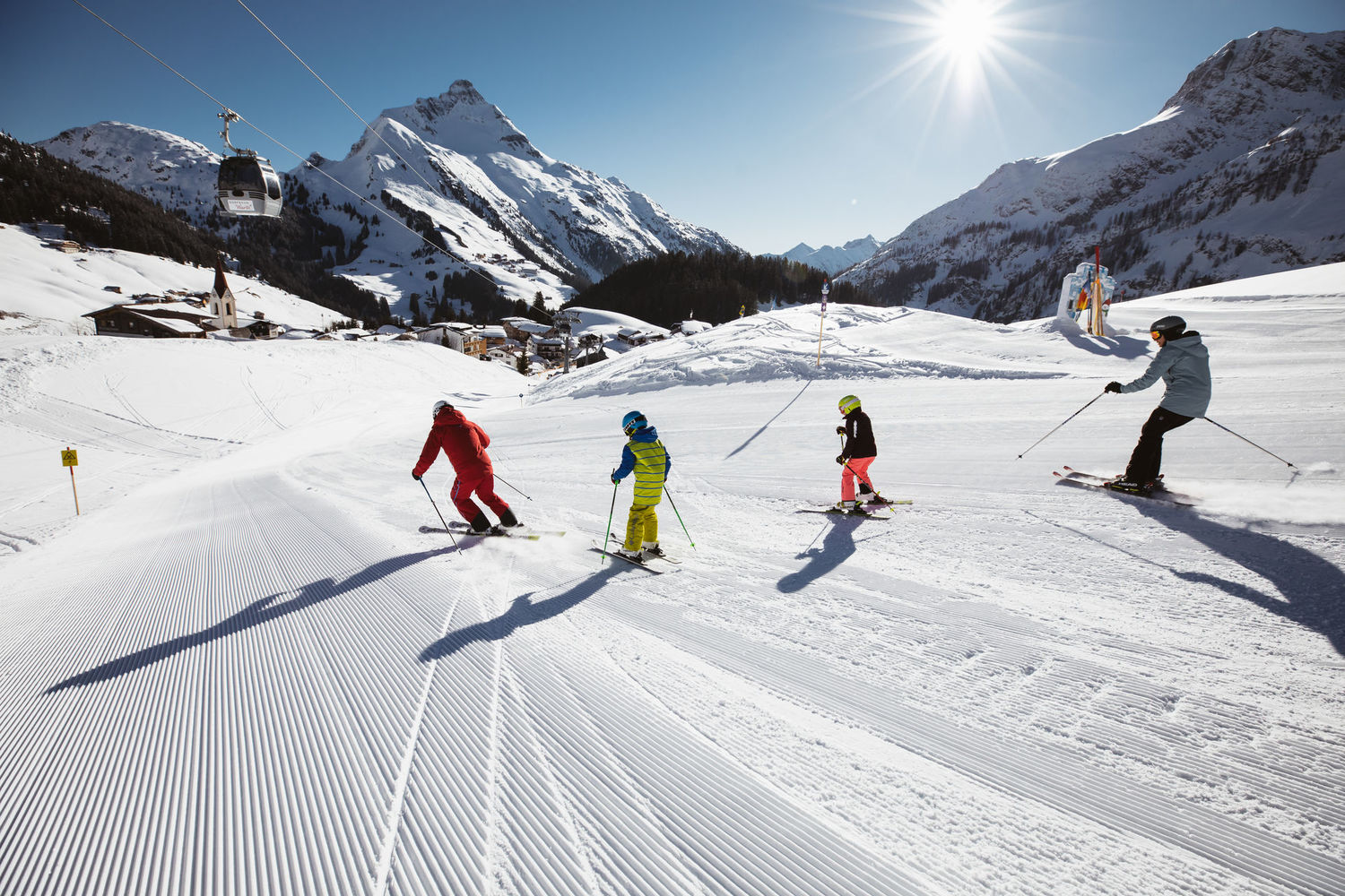Skischule in Warth am Arlberg